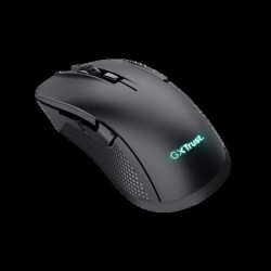 Trust mouse gaming inalambrico GXT 931 YBAR recargable 50 hrs de autonomia color negro  25330