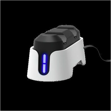 Trust GXT 255W soporte de carga rapida para mandos de PS5 blanco  25597