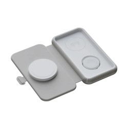 Trust Xtorm XWF31 cargador de viaje inalambrico 3 en 1 plegable de 15 W  gris  XWF31