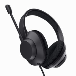 Trust ayda auriculares circumaurales USB microfono con cancelacion de ruido y diadema acolchada  25462