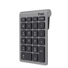 Trust teclado numerico inalambrico plata  25709
