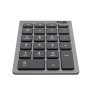 Trust teclado numerico inalambrico plata  25709