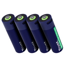 Trust pilas AA recargables en USBC 4 pack   25631