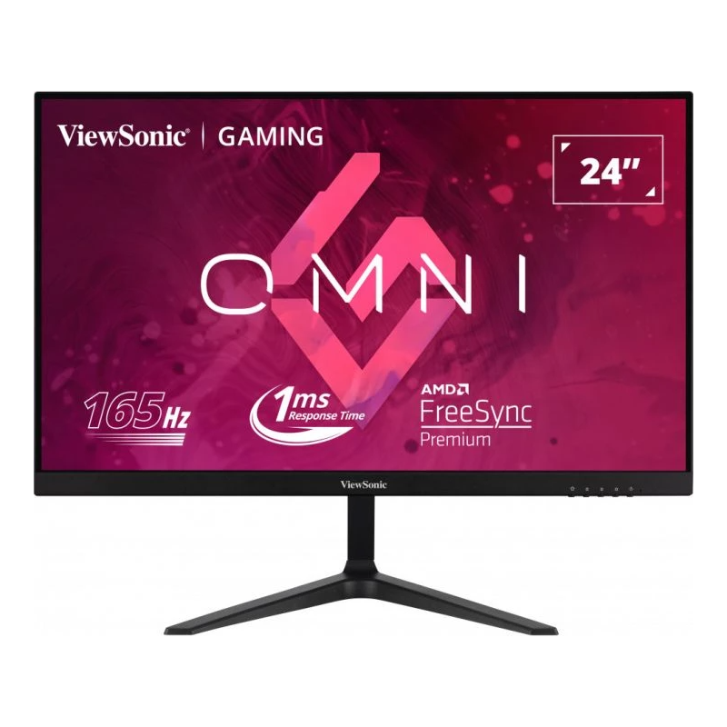 Viewsonic monitor gaming  24pulg  Full HD 1920 x1080 165 hz HDMI VGA VX2418PMHD