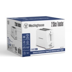Westinghouse tostadora 2 Rebanadas color blanco  WKTTSL10