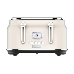 Westinghouse tostadora retro de 4 rebanadas color champam  WKTT809WH