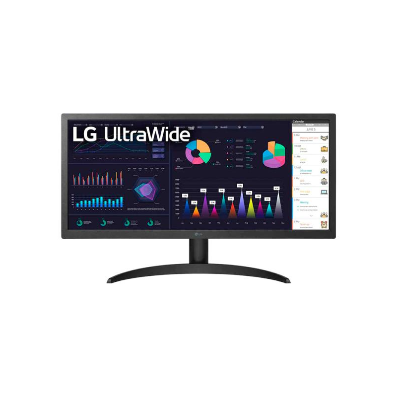 MONITOR 26 LG 26WQ500B WFHD 2560 x 1080 75 HZ HDMI PLANO SLIM 195174035245