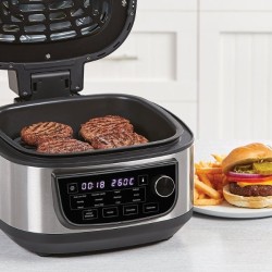 Power XL freidora de aire con parrilla 12 en 1 digital 6QT MFCAF6CLA