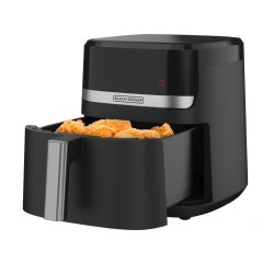Black + Decker Freidora Aire PURIFRY™5.5L Dig Negra AFBD621BDLA