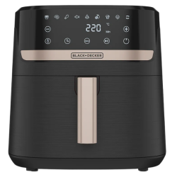 Black + Decker freidora de aire 8L purifry digital color negro  AFBD821BDLA