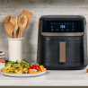 Black + Decker freidora de aire 8L purifry digital color negro  AFBD821BDLA