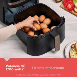Black + Decker freidora de aire 8L purifry digital color negro  AFBD821BDLA