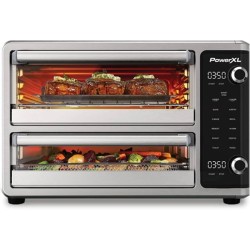 Power XL Doble horno y freidora Aire SMARTSYNX™, TO67D51SPLA