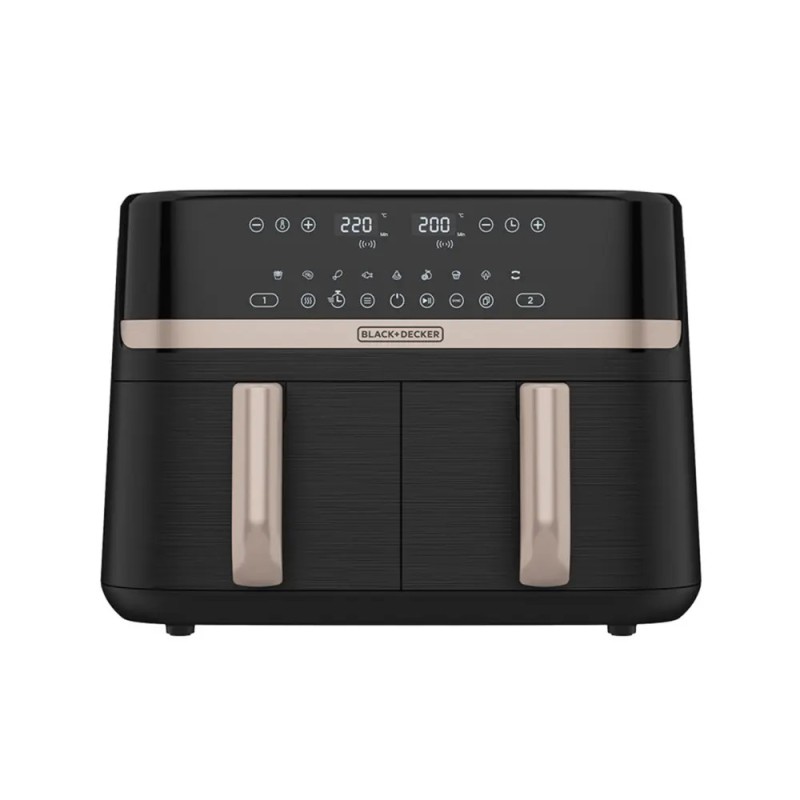 Black + Decker freidora de aire 9L purifry digital color negro  AFBD921BDLA