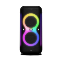 PARLANTE RGB MOONKI BOSSA MAX MWPB320 100W BLUETOOTH NEGRO
