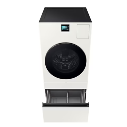 SAMSUNG Lavasecadora 26 kg Lavado 15 kg Secado Carga Frontal Bespoke Gris claro WD26FB8690BEAP