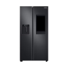 SAMSUNG Refrigerador Side By Side 27 negra WIFI RS27T5561B1AP