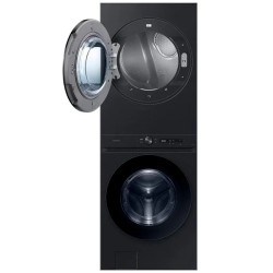 SAMSUNG Torre de Lavado Bespoke 22 kg A Gas con Laundry Hub de gran capacidad Negro WH22DBH570PVAP
