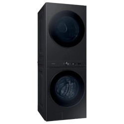 SAMSUNG Torre de Lavado Bespoke 22 kg A Gas con Laundry Hub de gran capacidad Negro WH22DBH570PVAP