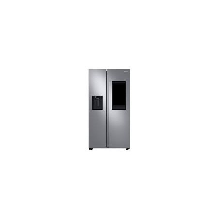 SAMSUNG Refrigerador 22 Pies SBS con dispensador Gris WIFI RS22A5561S9AP