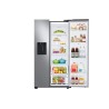 SAMSUNG Refrigerador 22 Pies SBS con dispensador Gris WIFI RS22A5561S9AP