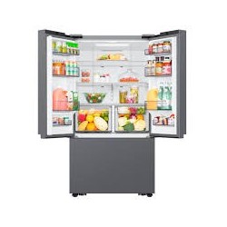 SAMSUNG Refrigerador 32 Pies 3 Door sin dispensador Negro Plateado RF32CG5N10S9AP