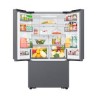 SAMSUNG Refrigerador 32 Pies 3 Door sin dispensador Negro Plateado RF32CG5N10S9AP