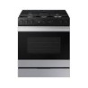 SAMSUNG Estufa Bespoke Gas 5 Quemadores resistente huellasplancha Acero Inoxidable NSG6DG8700SRAX
