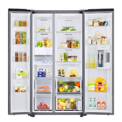 SAMSUNG Refrigeradora SAMSUNG BESPOKE Side by Side 23PIES640L WIFI RS23CB760A7NAP