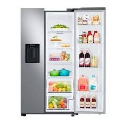 SAMSUNG Refrigeradora Side by Side 22 RS22T5200S9AP