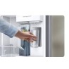 SAMSUNG Refrigeradora SAMSUNG BESPOKE Side by Side 23PIES640L blanco con gris WIFI RS23CB700A7GAP