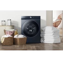 SAMSUNG Lavadora Bespoke 26 Kg Carga Frontal Smart Con Ai Optiwash Navy WF26BB8900ADAX