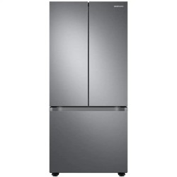 SAMSUNG Refrigerador 22.2 Pies 3 Door sin dispensador Plateado Mate RF22A4010S9AP