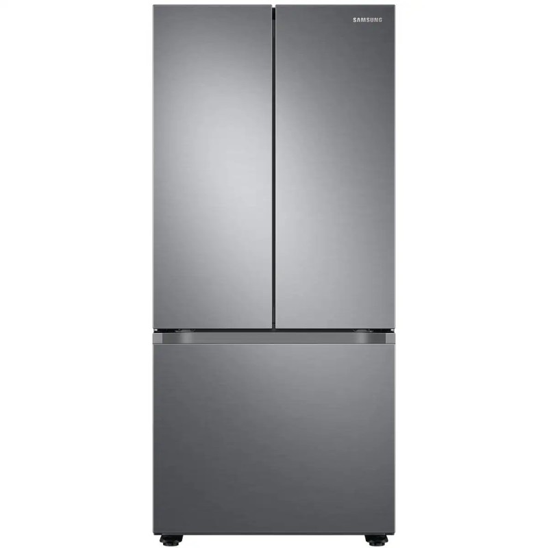 SAMSUNG Refrigerador 22.2 Pies 3 Door sin dispensador Plateado Mate RF22A4010S9AP