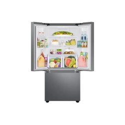 SAMSUNG Refrigerador 22.2 Pies 3 Door sin dispensador Plateado Mate RF22A4010S9AP