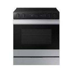 SAMSUNG Estufa Bespoke 6.3 Pies con Air Sous Vide Acero Inoxidable NSE6FG8502SRAP