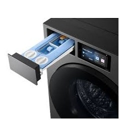 SAMSUNG Lavadora 26 Kg Carga Frontal Touch Screen Negra WF90F26ADSAP