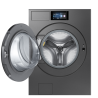 SAMSUNG Lavadora 26 Kg Carga Frontal Touch Screen Negra WF90F26ADSAP
