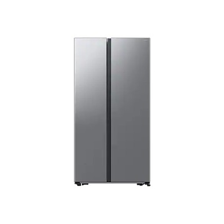 SAMSUNG Refrigerador 20 pies Side by side sin dispensador plateada RS57DG4000M9AP