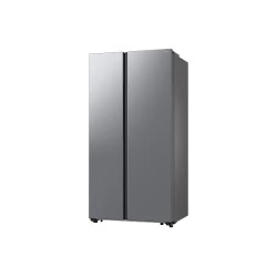 SAMSUNG Refrigerador 20 pies Side by side sin dispensador plateada RS57DG4000M9AP