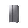 SAMSUNG Refrigerador 20 pies Side by side sin dispensador plateada RS57DG4000M9AP