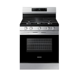 SAMSUNG Estufa Gas 30 5 Quemadores Acero Inoxidable and Negro NX60B6515SSAP