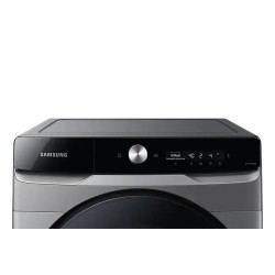 SAMSUNG Lavasecadora 20 kg Lavado13 kg Secado Carga Frontal EcoBubble Acero Platinado WD20T6300GPAX