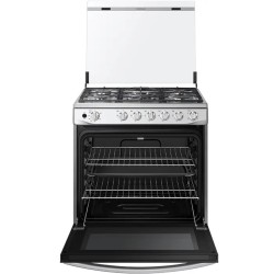 SAMSUNG Estufa a gas 6 quemadores gran capacidad gris, triple potencia NX52T7522LSAP