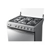 SAMSUNG Estufa a gas 6 quemadores gran capacidad gris, triple potencia NX52T7522LSAP