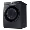 SAMSUNG Secadora 24 Kg Electrica Carga Frontal gran capacidad AI Dryer Negro WIFI  Multicontrol DVE24DG8000VAP
