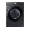 SAMSUNG Secadora 24 Kg Electrica Carga Frontal gran capacidad AI Dryer Negro WIFI  Multicontrol DVE24DG8000VAP