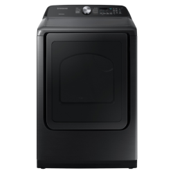 SAMSUNG Secadora 24 kg Gas Carga Frontal Smart Check Negro DV24A5370PVAP