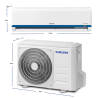 SAMSUNG AR24BVHQAUR Aire Acondicionado Basic Entry Level Inverter AR24BVHQAURXXL
