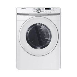 SAMSUNG Secadora 20 kg Eléctrica Carga Frontal Smart Check y Sensor Dry Blanco DVE20T6000WAP